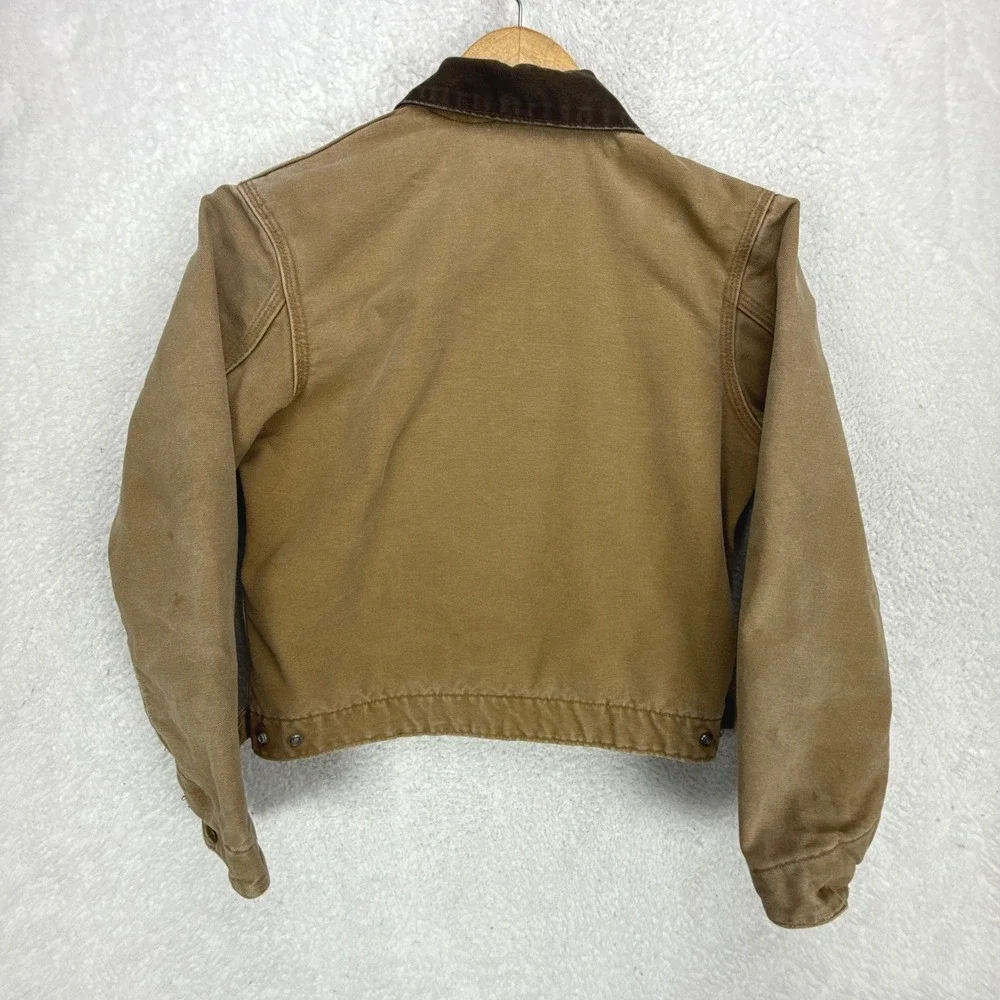 Carhartt Detroit Jacket Fleece Lined Youth‎ Large (10/12) YYJ97 BRN Brown
